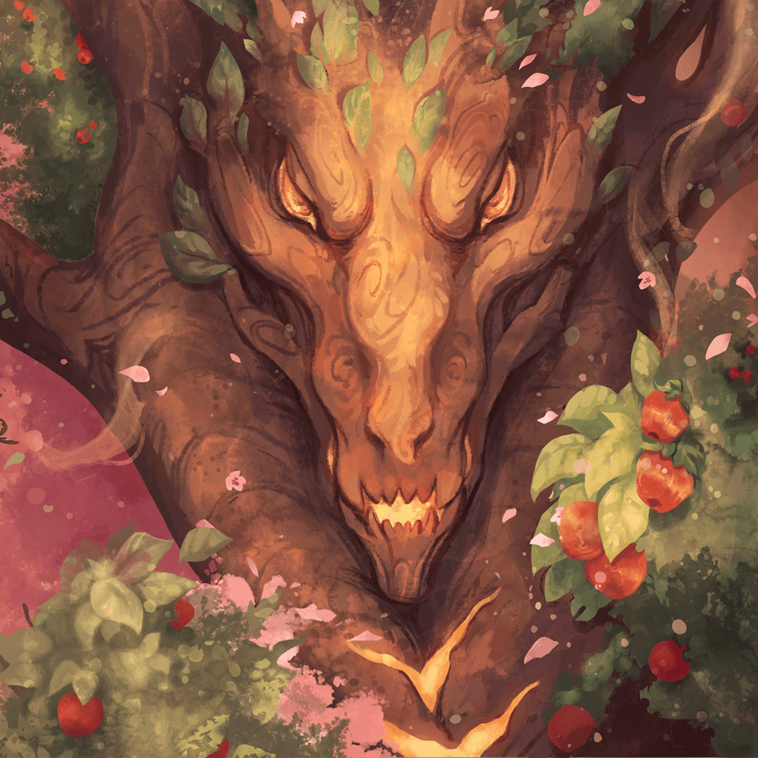 Floral Dragons