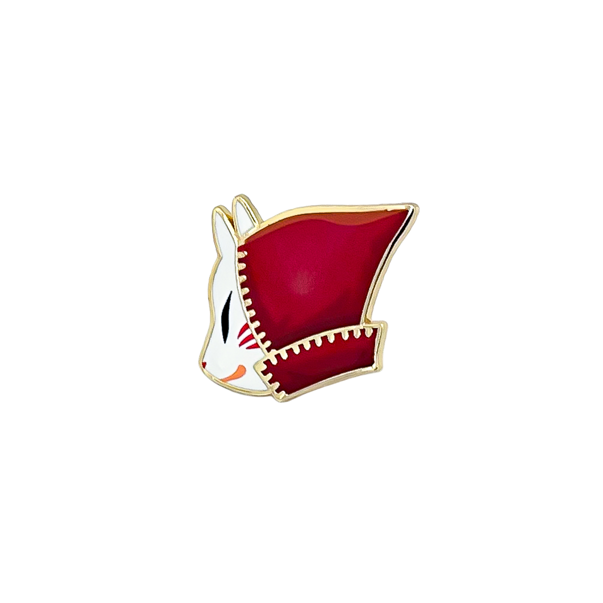 A photo of a pin from the Fablemakers Deck of Many Things.