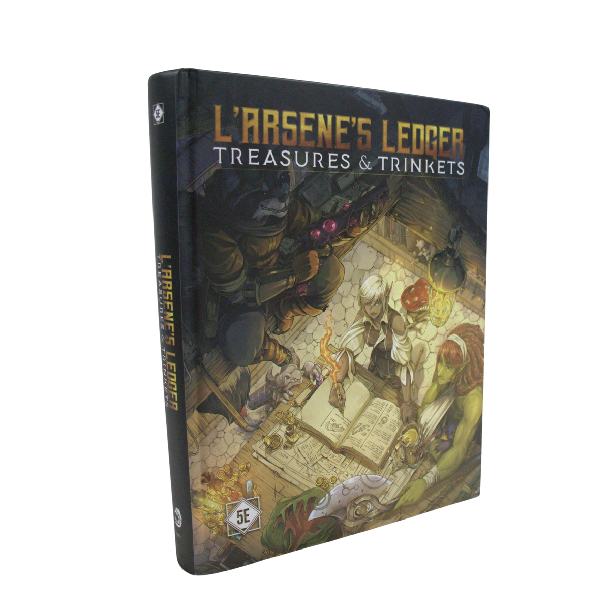 A photo of the L'Arsene's Ledger: Treasures & Trinkets book.